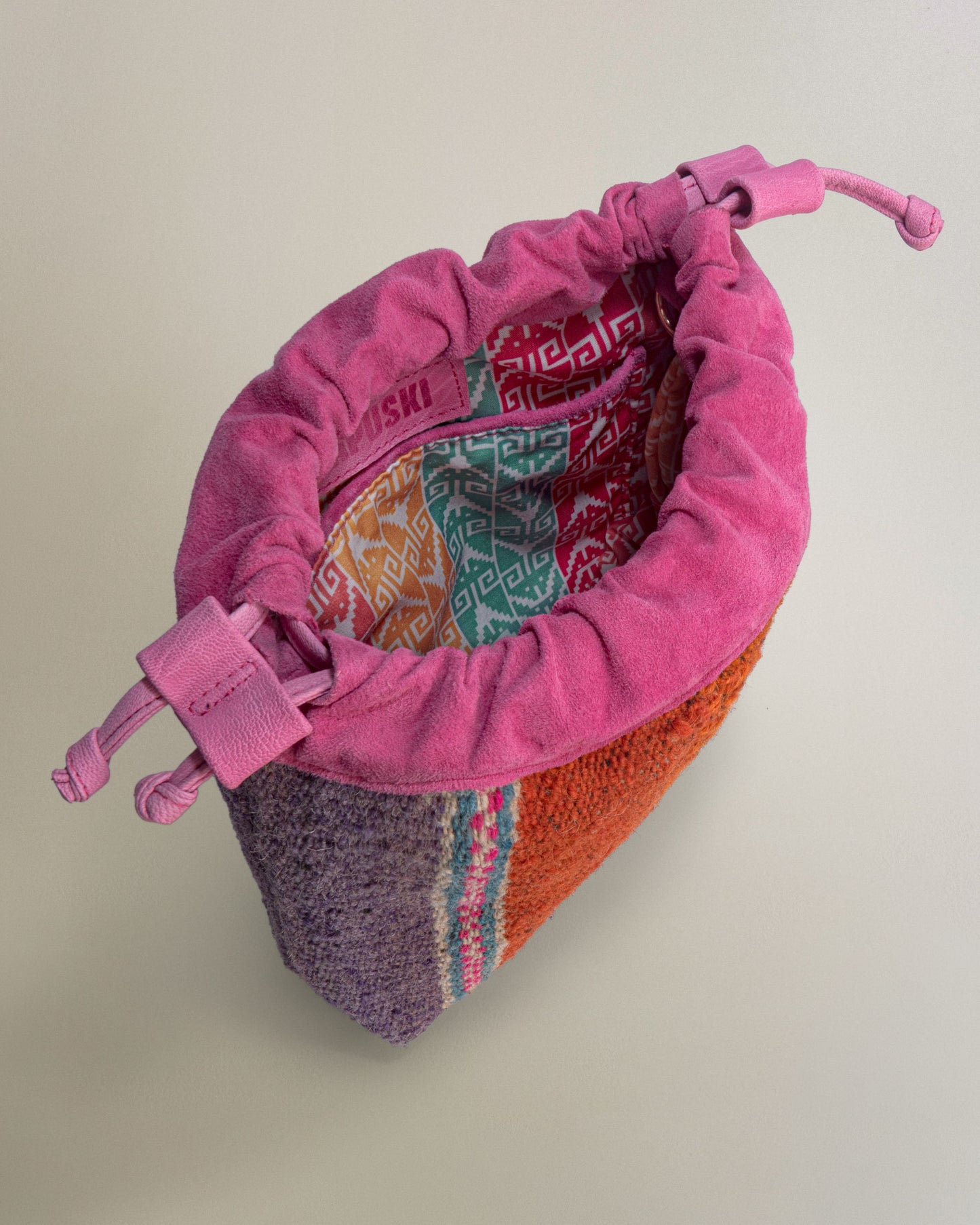 Bolso Puriy Rosa y Naranja