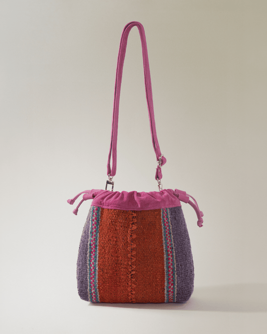 Bolso Puriy rosa y naranja